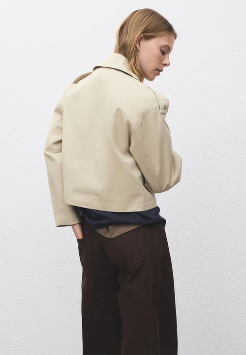 MANGO - Jacket lipa  -  light beige