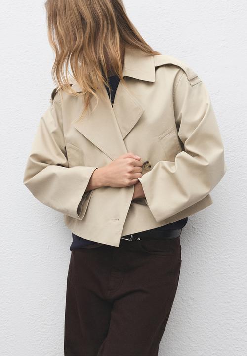 MANGO - Jacket lipa  -  light beige