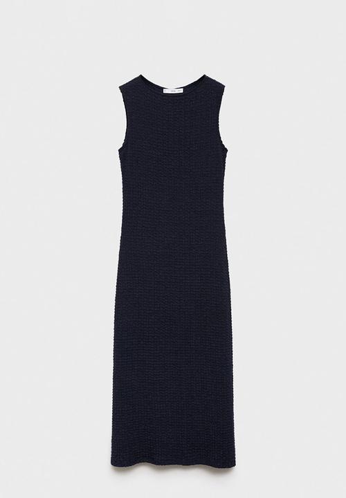 MANGO - Dress tura - midnight navy