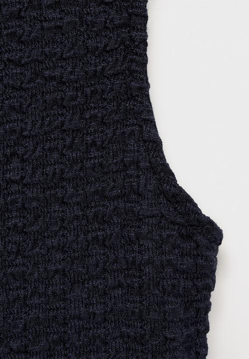 MANGO - Dress tura - midnight navy