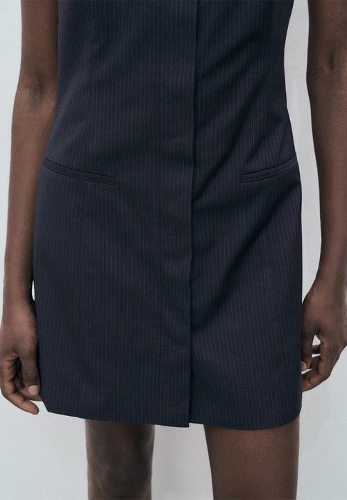 MANGO - Dress cruz-h -  midnight navy