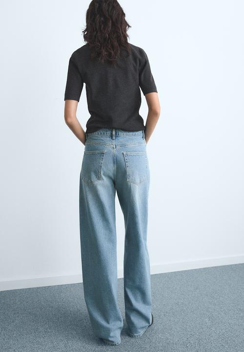 MANGO - Jeans dana - open-blue