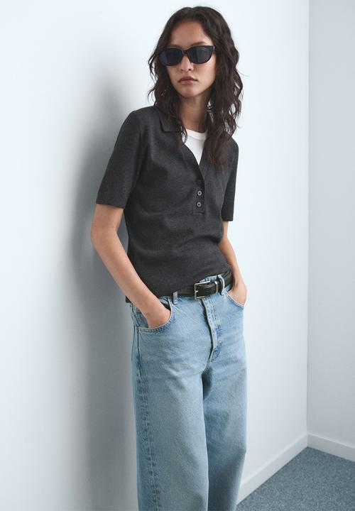 MANGO - Jeans dana - open-blue