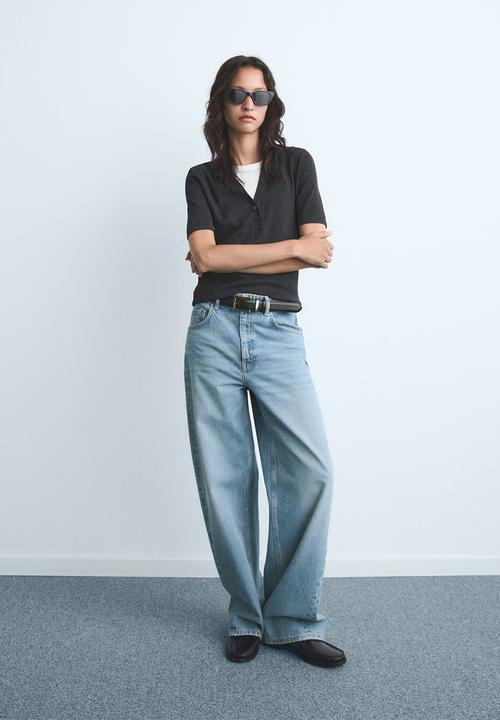 MANGO - Jeans dana - open-blue