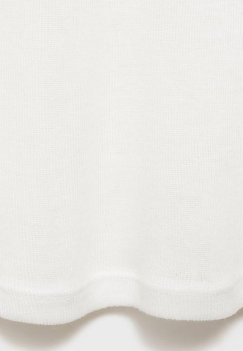 MANGO - T-shirt jane -  light beige