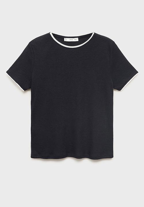 MANGO - T-shirt jane -  midnight navy