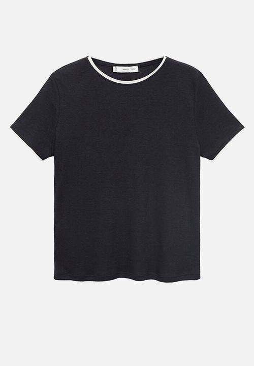 MANGO - T-shirt jane -  midnight navy