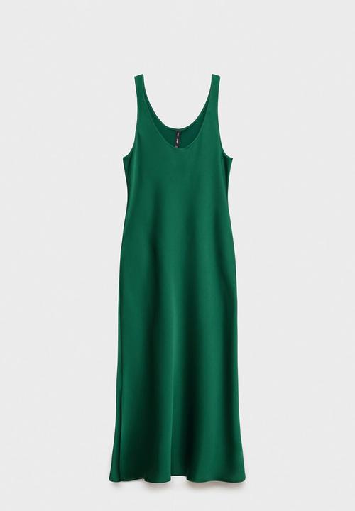 MANGO - Dress luisa3-w -  green