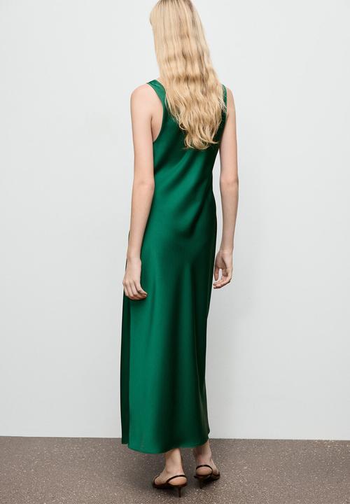 MANGO - Dress luisa3-w -  green