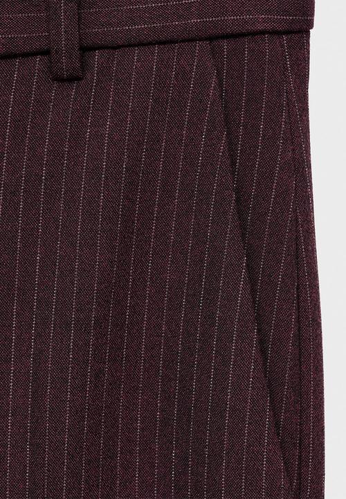 MANGO - Pantalon bergen - dark red