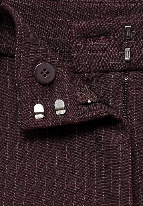 MANGO - Pantalon bergen - dark red