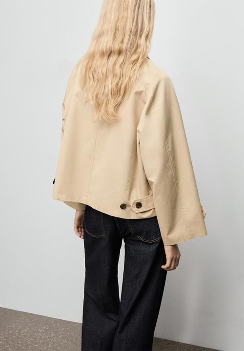 MANGO - Jacket  newlipa - light beige