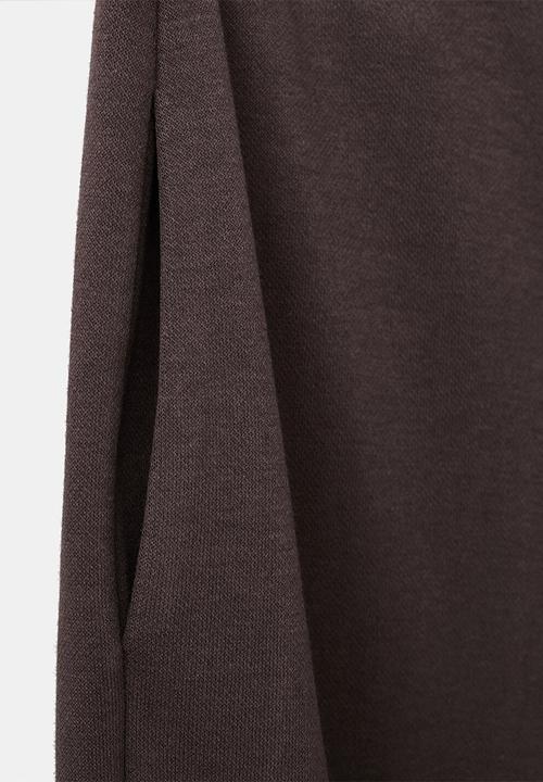 MANGO - Trousers pico  -  brown
