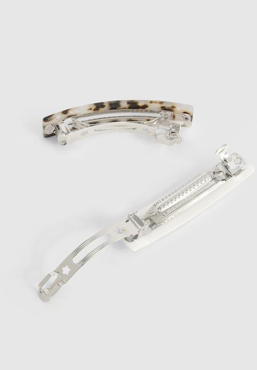 boohoo - 2 Pack hair clips - multi