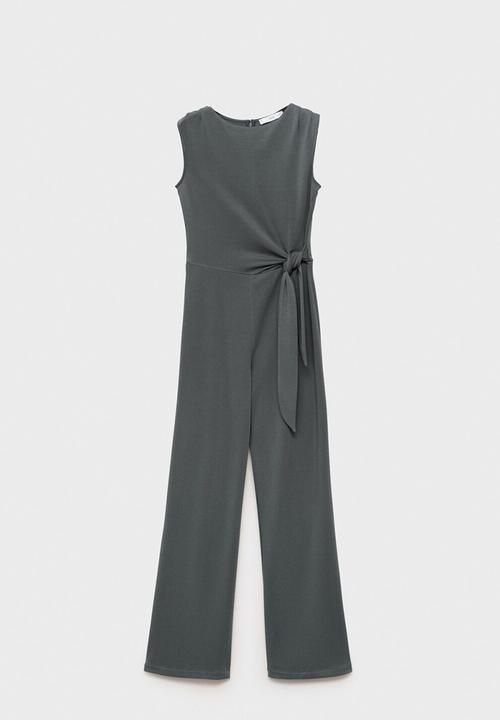 MANGO - Jumpsuit copo  -  charcoal