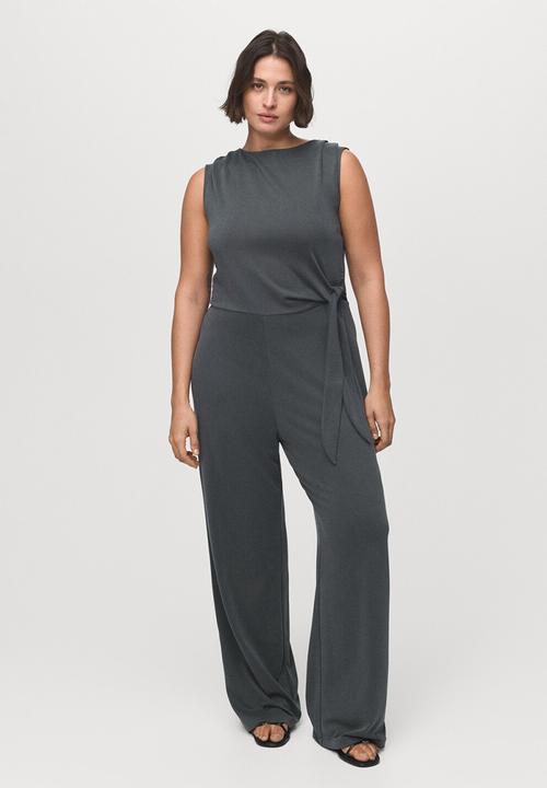 MANGO - Jumpsuit copo  -  charcoal