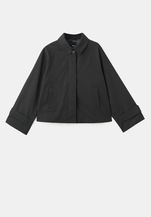MANGO - Chaqueta newlipa - black