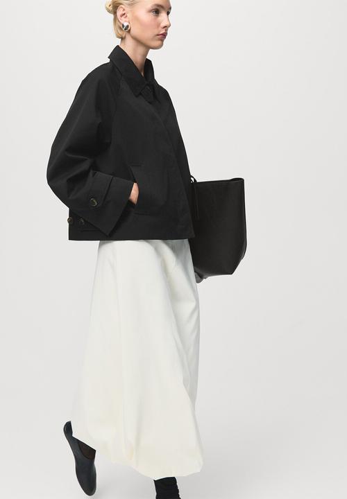 MANGO - Chaqueta newlipa - black