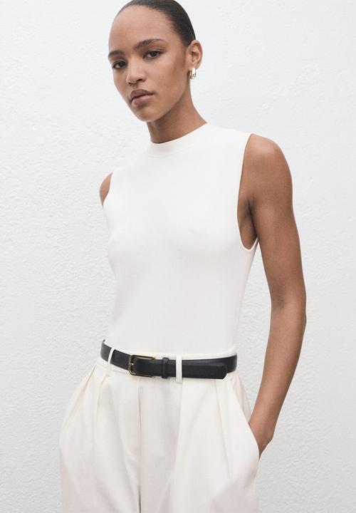 MANGO - Jumpsuit milo -  natural
