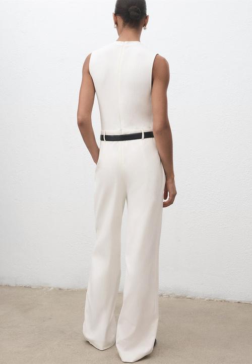 MANGO - Jumpsuit milo -  natural