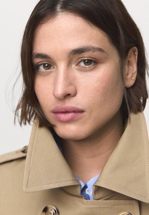 MANGO - Trench polana - light beige
