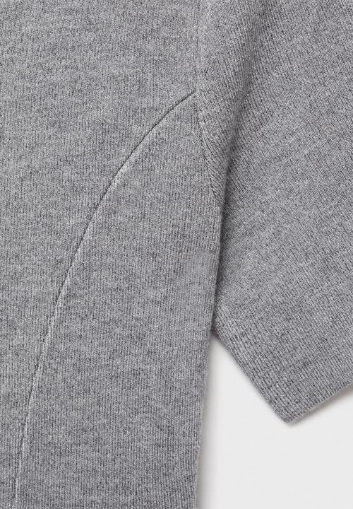 MANGO - Vestido domino - medium gray
