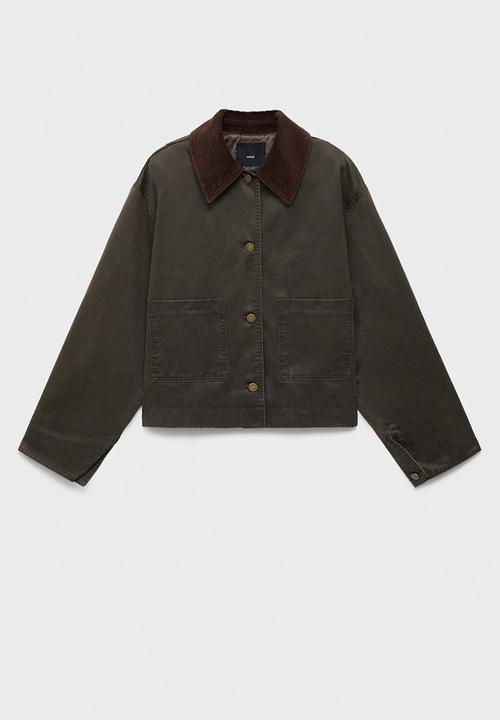 MANGO - Jacket garden  -  beige/khaki