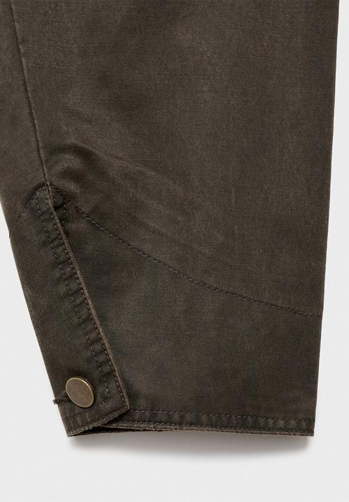 MANGO - Jacket garden  -  beige/khaki