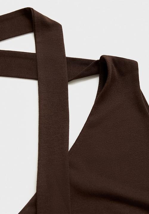 MANGO - Top Salome - Brown