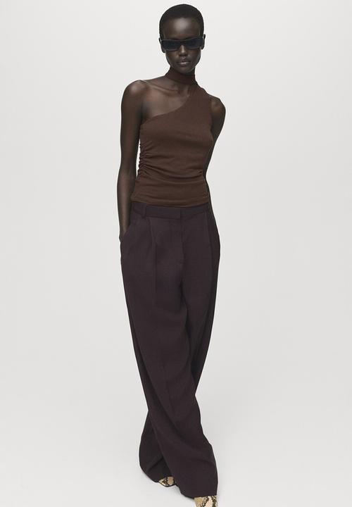 MANGO - Top Salome - Brown