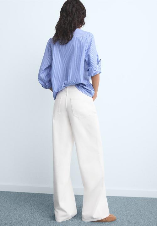MANGO - Jeans Max - Natural