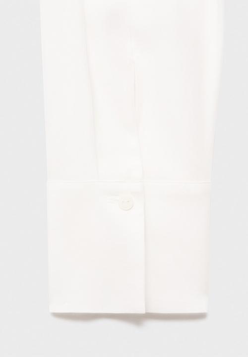 MANGO - Camisa lima - natural