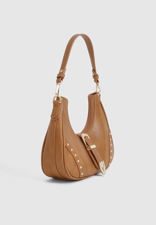 boohoo - Western detail grab bag - tan