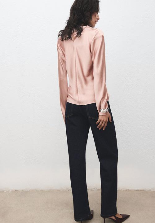 MANGO - Blouse marto - light pastel pink