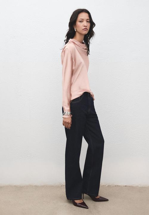 MANGO - Blouse marto - light pastel pink