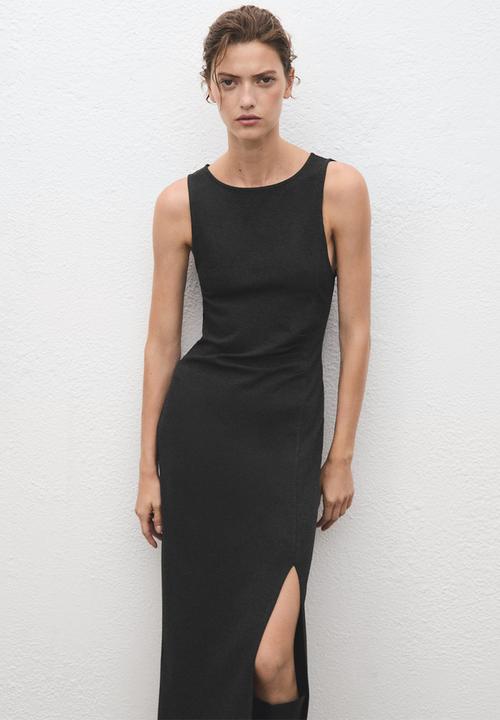 MANGO - Dress memphis  - gray