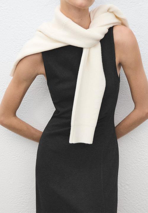 MANGO - Dress memphis  - gray