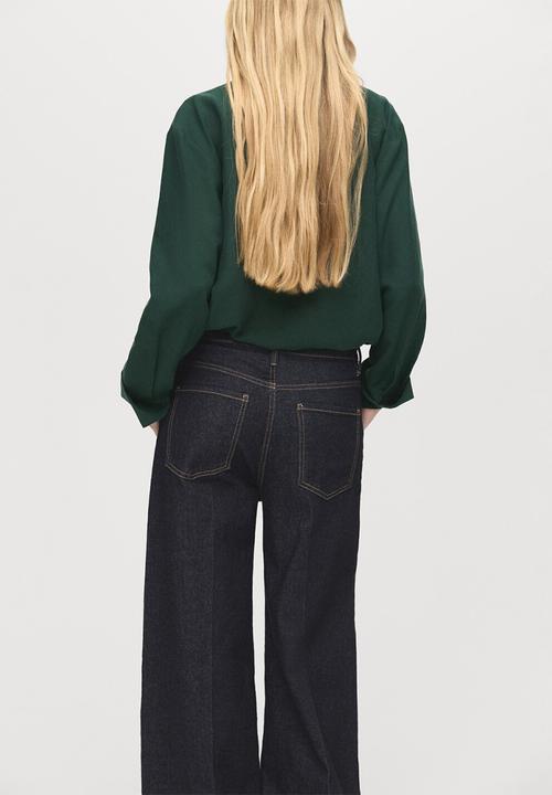MANGO - Camisa lima - green