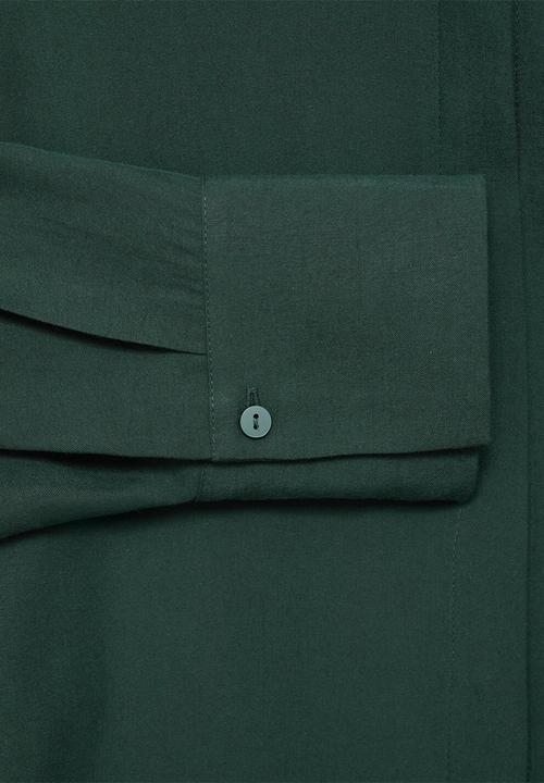 MANGO - Camisa lima - green