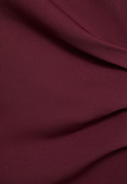 MANGO - Dress belle -  dark red