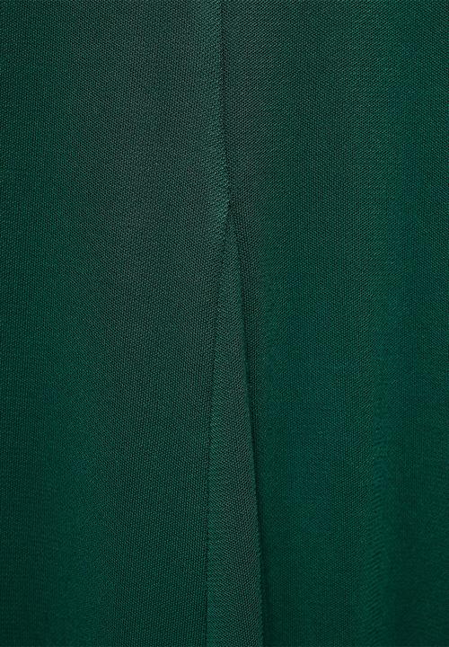 MANGO - Dress godeti -  dark green
