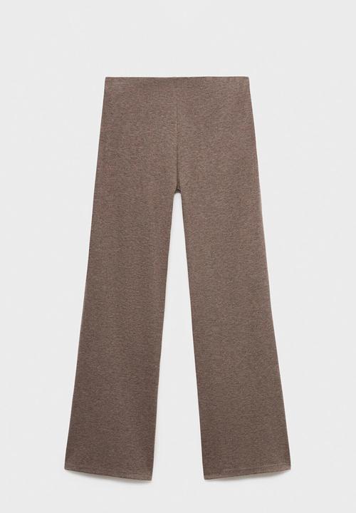 MANGO - Trousers michi - light brown
