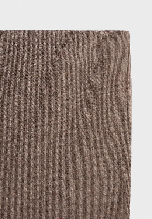 MANGO - Trousers michi - light brown