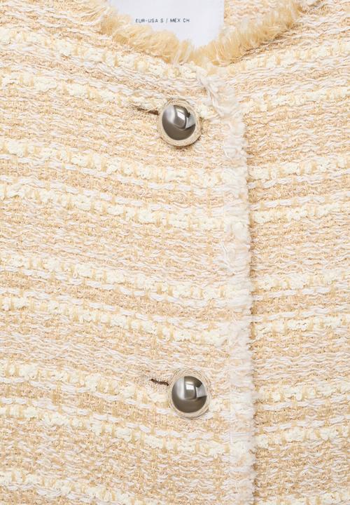 MANGO - Chaqueta anne - light beige