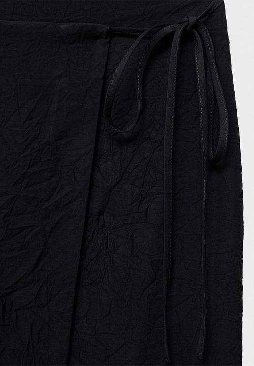MANGO - Skirt sebas -  black