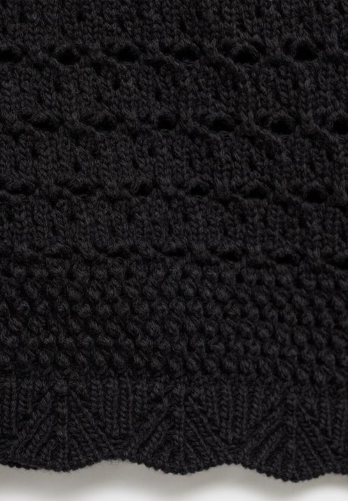 MANGO - Cardigan situ - black