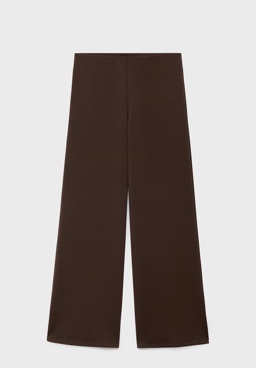 MANGO - Trousers salve -  brown