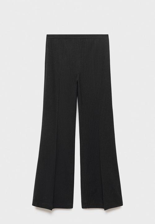 MANGO - Trousers irise -  dark grey