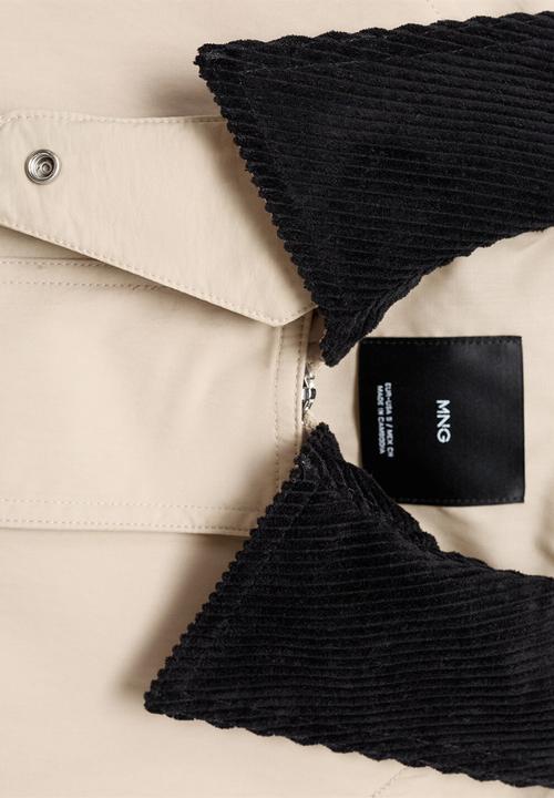 MANGO - Chaqueta willy - beige