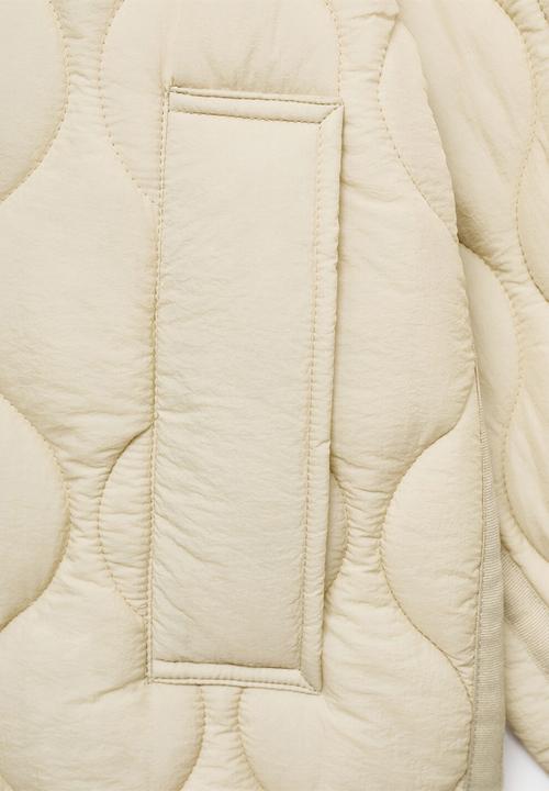 MANGO - Anorak bossa - light beige